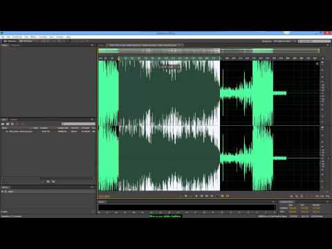 How to use Adobe audition 